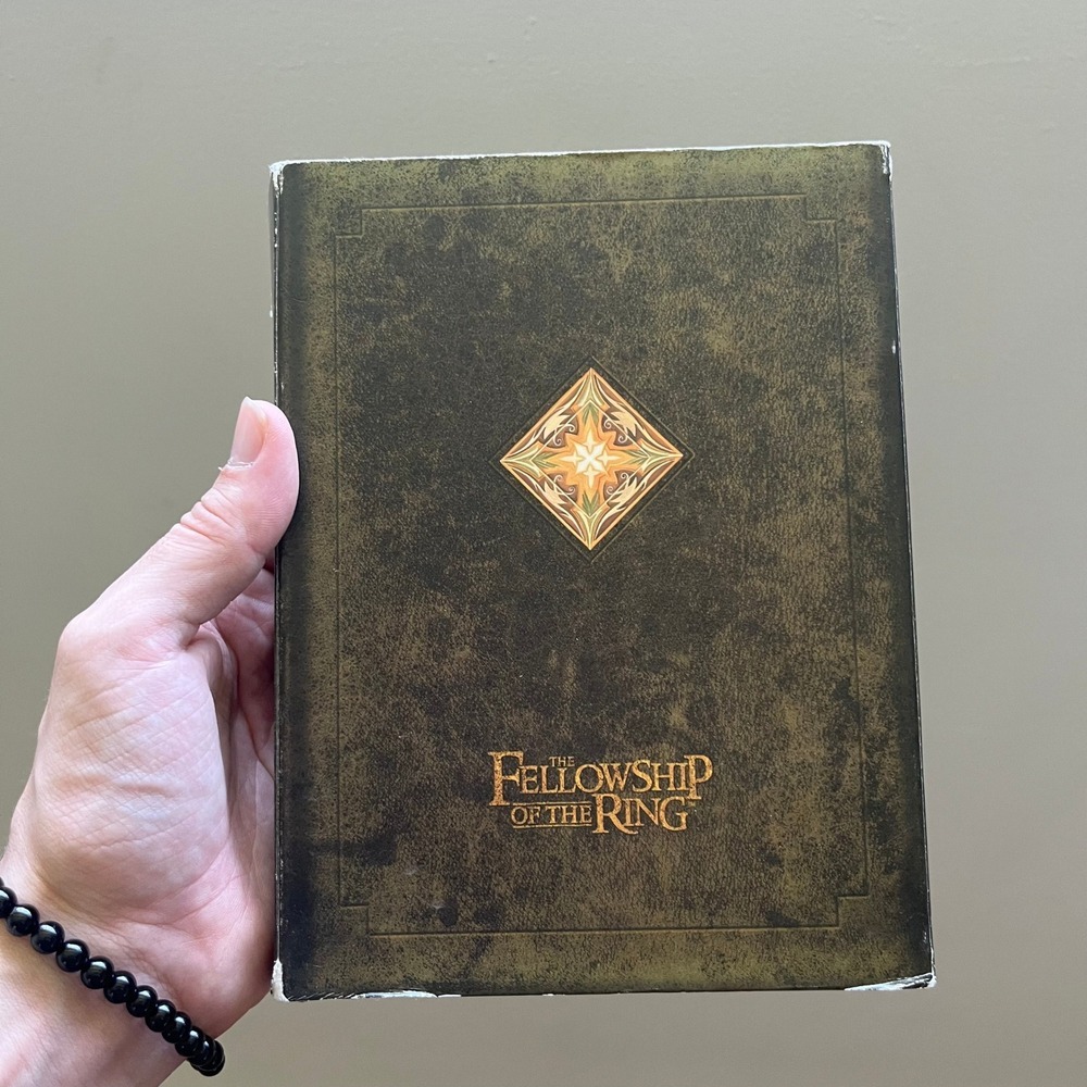 Lord of the Rings Fellowship of the Ring Special Extended Edition 4-Disc DVD Set